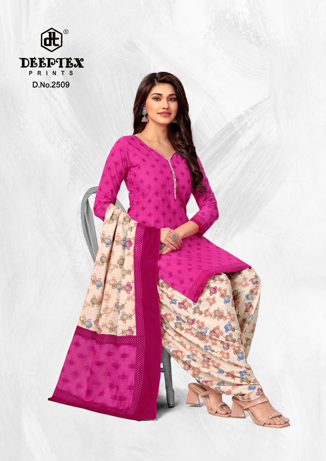 Pichkari Vol 25 By Deeptex Cotton Dress Material Wholesalers In Delhi
